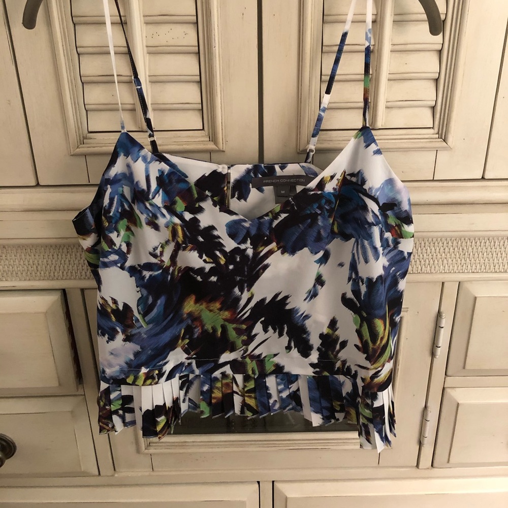 French Connection pleated top